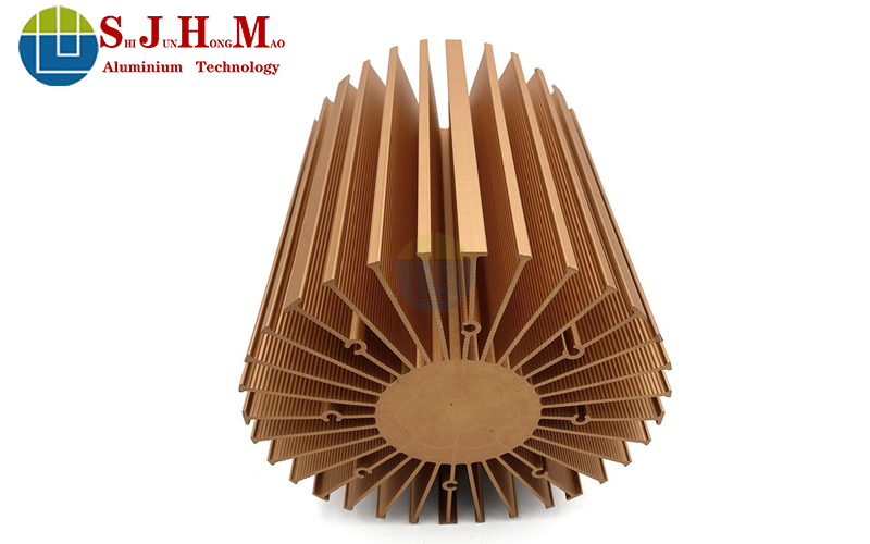 太陽花散熱器鋁型材